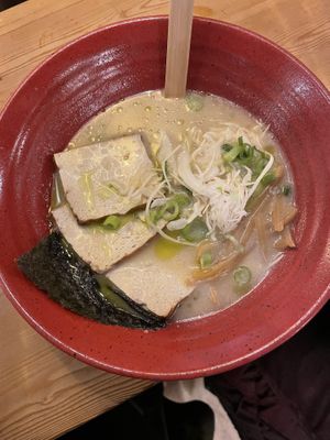 Vegan  at Ramen Momo in Reykjavik