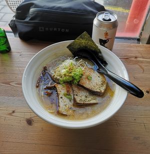 Vegan Ramen at Ramen Momo in Reykjavik