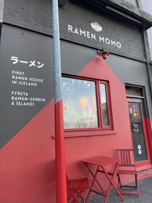   at Ramen Momo in Reykjavik