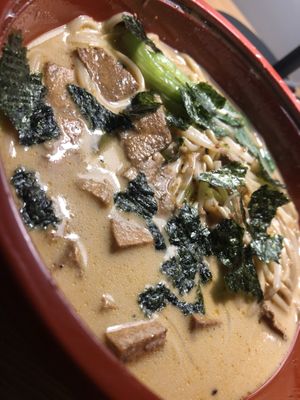 Sesame ramen  at Ramen Momo in Reykjavik