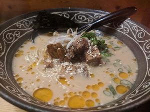 vegan tantamen at Ramen Momo in Reykjavik