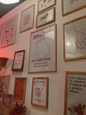 Discount for personal containers! at Ramen Momo in Reykjavik