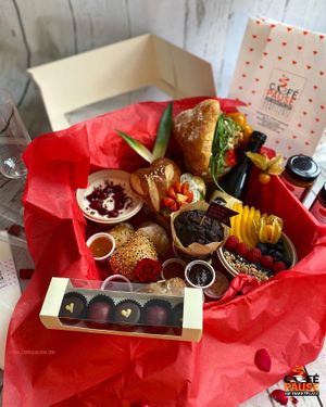 Vegane Frühstücksbox für 2 Personen at Cafe Pause in Freudenstadt