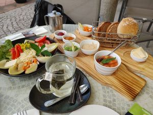 Many of the breakfast stuff can also be veganized too! at Cafe Pause in Freudenstadt