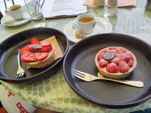 Vegane Törtchen at Cafe Pause in Freudenstadt