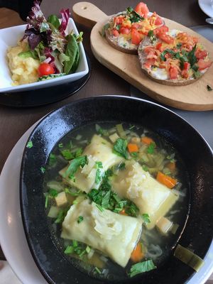 Ravioli- yum! at Cafe Pause in Freudenstadt