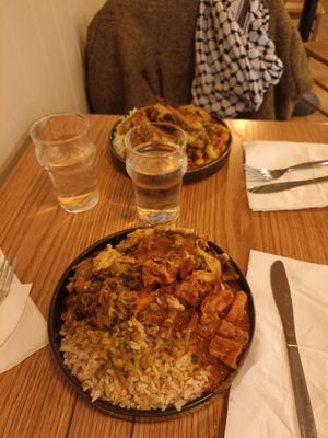 Small plate is well served 8,95€ at Govinda's - North City in Dublin