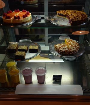 cakes (watch out for vegan label) at Govinda's - North City in Dublin