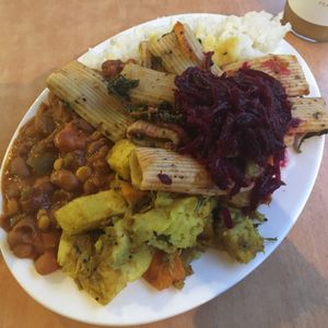 small plate - €6.50 at Govinda's - North City in Dublin