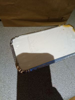 Large takeaway portion at Govinda's - North City in Dublin