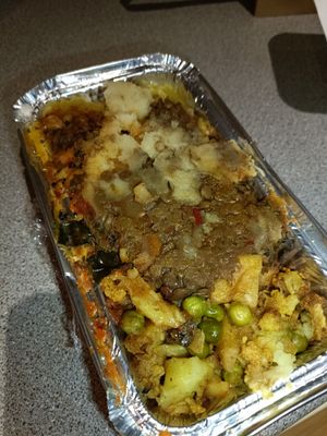 Nice and packed full of all 5 vegan types at Govinda's - North City in Dublin