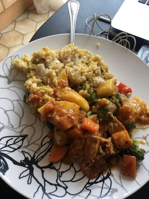 Large vegan takeaway!  at Govinda's - North City in Dublin