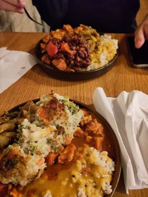 2 buddhas at Govinda's - North City in Dublin