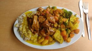 Delicious vegan meal! at Govinda's - North City in Dublin