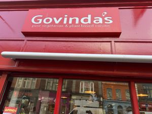 Façade  at Govinda's - North City in Dublin