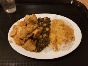 Small vegan plate at Govinda's - North City in Dublin
