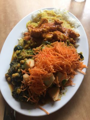 Medium size for 2(-3) people - 9€ at Govinda's - North City in Dublin
