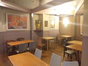 Interior at Govinda's - North City in Dublin