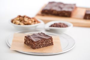 Vegan Brownie at Mama Gaia - Ballet in Memphis