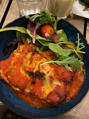 Lasagna at Moagem in Aljezur