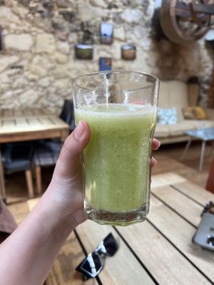 Juice of the day  at Moagem in Aljezur