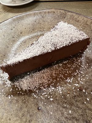 Chocolate dessert  at Moagem in Aljezur