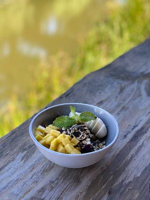 Açaí Bowl (Vegan) at Moagem in Aljezur