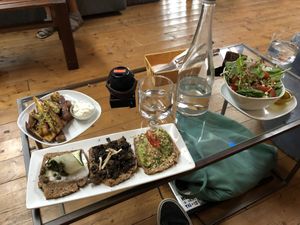 really really delicious vegan food. i’m amazed.  at Moagem in Aljezur