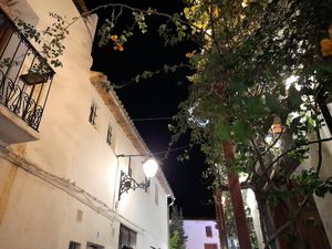 View from our table at Mamarosa in Altea