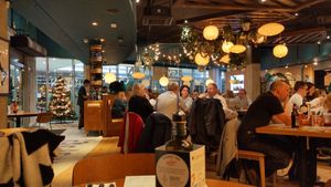 Full on Wednesday night at ASK Italian in Bournemouth