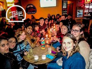 dinner time at indigo at Indigo Bar Restaurant in Cusco