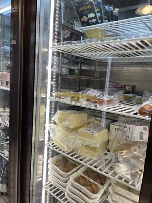 Lots of vegan products   at All Vegan in Barcelona