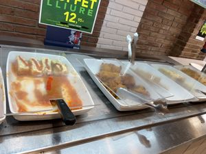 Buffet   at All Vegan in Barcelona