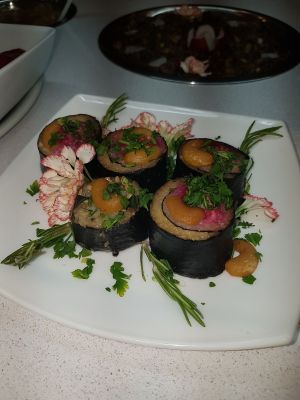 Vegan Sushi. Delicious at All Vegan in Barcelona