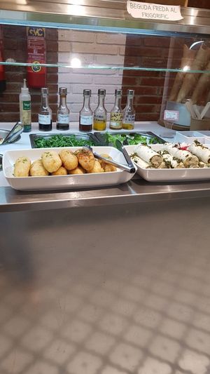 Etapa & yucca at All Vegan in Barcelona