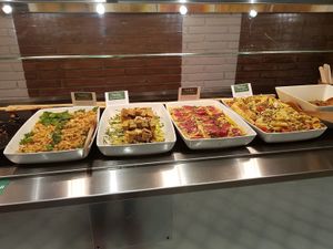 Delicious vegan food selection at All Vegan in Barcelona