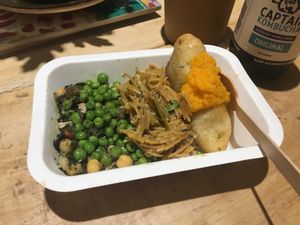 Today's lunch at All Vegan in Barcelona