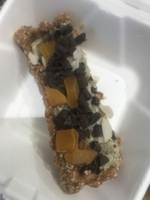 Raw pie gluten free  at All Vegan in Barcelona