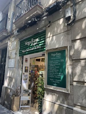 so glad to come across this place! at All Vegan in Barcelona