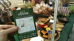 En Be Veggie Irún at All Vegan in Barcelona