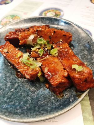 Seitan barbecue ribs at Wagamama in Dartford