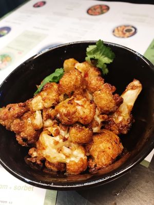 Bang bang cauliflower. at Wagamama in Dartford