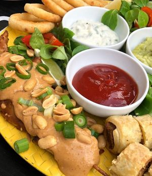 Appetizers at V-Box in Ghent