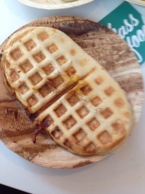 Bully Bill waffle at V-Box in Ghent