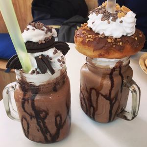 Insanely good freakshakes!❤️ at V-Box in Ghent