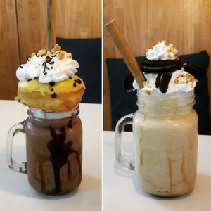 Freakshakes at V-Box in Ghent
