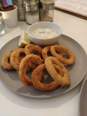 Onion Rings at V-Box in Ghent
