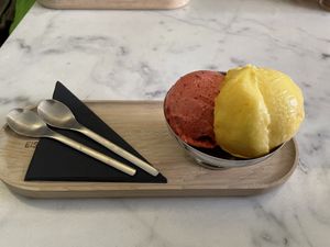 Sorbet  at Die Kleine Eismanufaktur in Nuremberg
