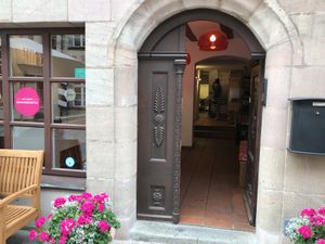 Entrance at Die Kleine Eismanufaktur in Nuremberg