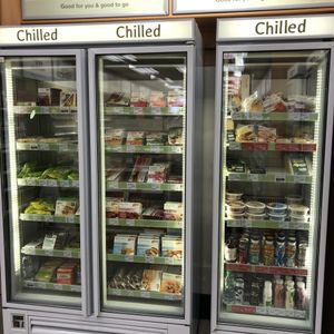  Filled fridge for vegans and vegetarians at Holland & Barrett in Chatham